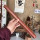 枣木全红心擀面杖老房梁木 枣木擀面棍40 中号擀面条擀面杖实木