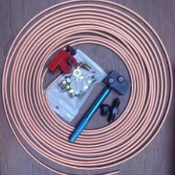 含税 3/16制动管扩口工具带3/16-7.5米刹车管套件/及割管器