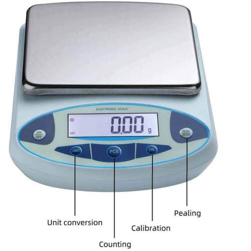 实验室电子天平500g0.001g精密分析天平JM-B5003精密数字科学天平