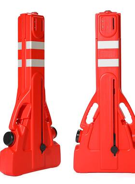 手提伸缩护栏红色5.5kg可拉伸2米灌水