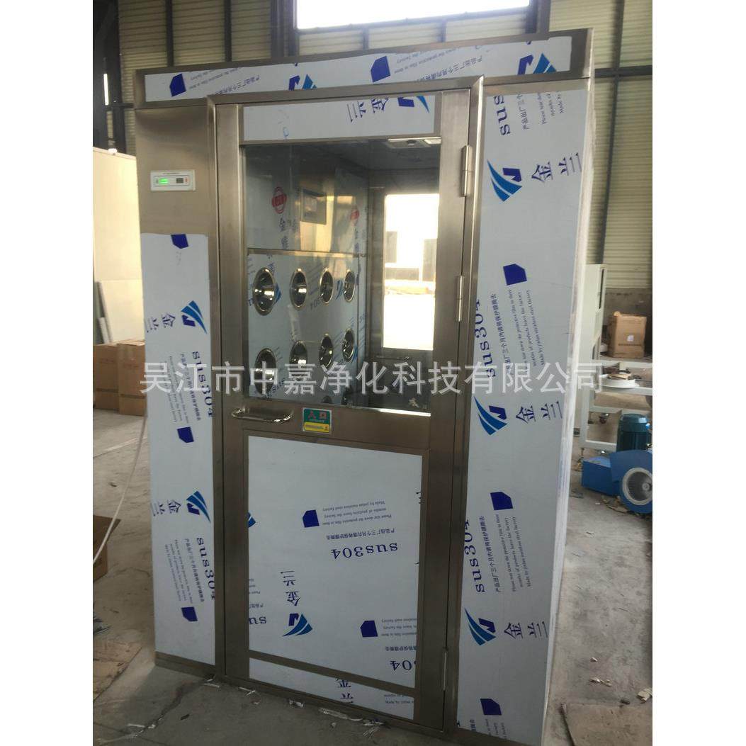 厂家生产双人风淋室双人双吹风淋室自动风淋室