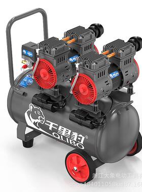 DX-950-02950W-50L空压机小型气泵无油静音空气压缩机家用2