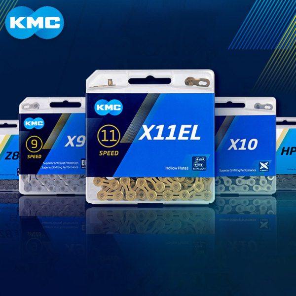 KMC自行车链条6/7/8/9/10/11/12速公路车山地通勤车链条快拆配件