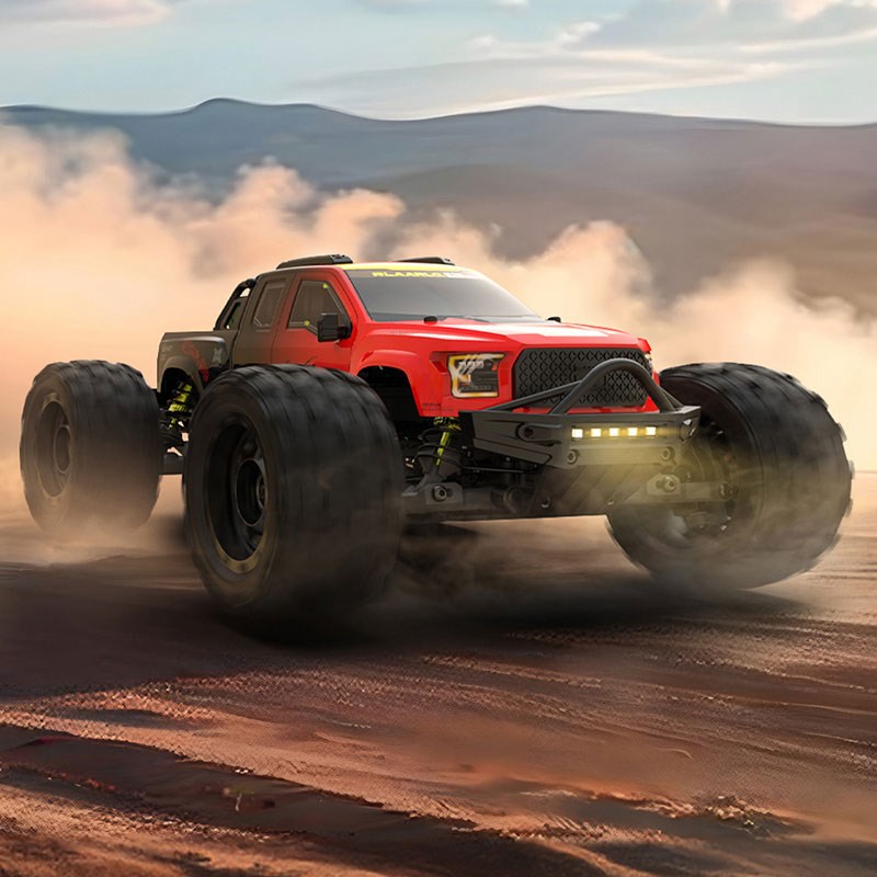 雷拉洛角斗士遥控电动无刷u四驱大脚车越野车1/14 RC模型车