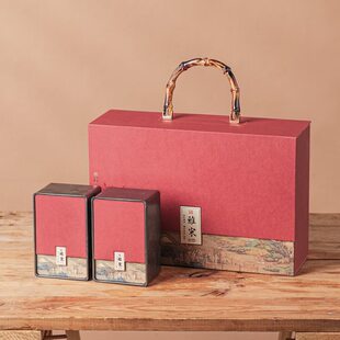 茶叶包装盒空礼盒通用黄山毛峰碧螺春小泡袋龙井绿茶叶礼盒空盒