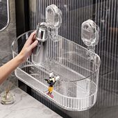 浴室吸盘置物架卫生间免打孔神器壁挂墙上收纳各种架子厕所洗漱台