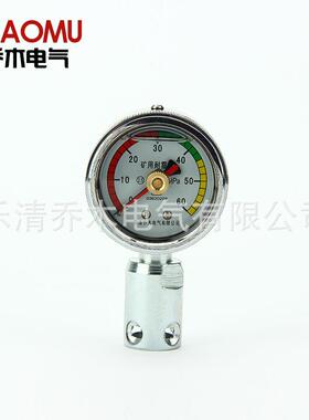 0液压支架力表B压ZY6矿用耐震双针压力表综BZY-60采支架仪表