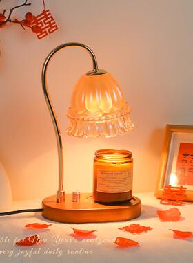 结婚香薰灯新床红头灯37081婚房陪嫁灯婚庆色融蜡灯长明灯物婚礼