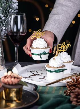 意欧蛋糕盘RVD陶瓷水果点心式包面甜品盘哑光双耳托创盘带罩试吃