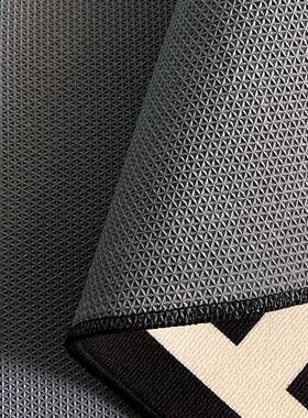 竞房书房椅圆形防滑垫子地TPR比利时电OMR绒转毯电脑椅子地板保护