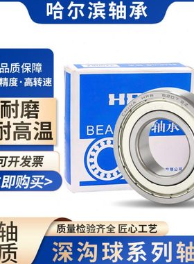 哈尔滨轴承6315 6316 6317 6318 6319ZZ 2RZ 2RS中大型深沟球轴承