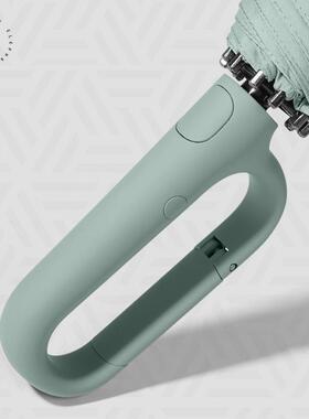 款闲象意LE002配色全自动伞10骨折抗风伞简约纯色三自开收雨伞创