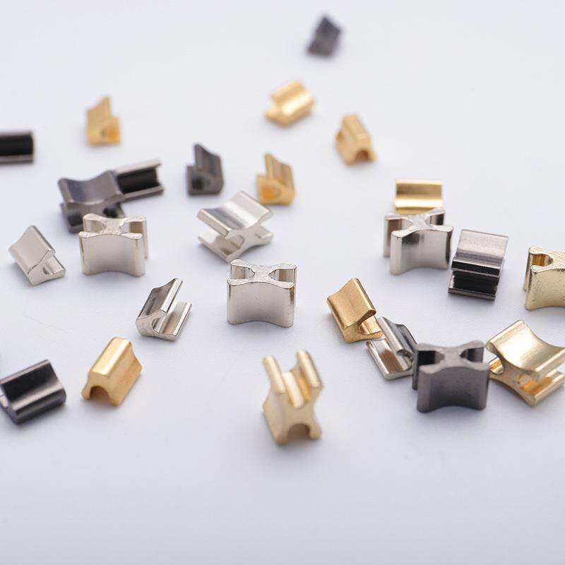 尾止现货5号拉链工字工字码上下尾R108闭尾链条装拉前码后止码