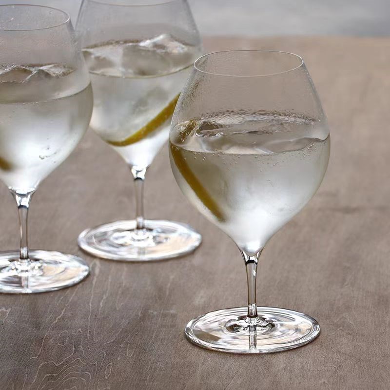 日式木村硝子红酒杯餐厅商用酒吧创意H水晶玻璃葡萄酒杯高脚杯子