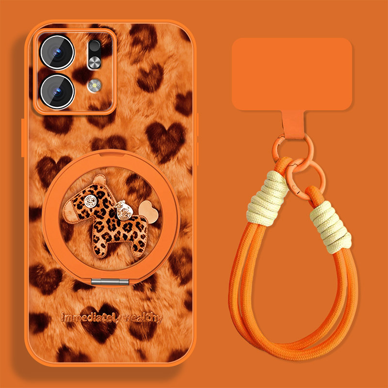 爱心小马适用华为荣耀play9t手机壳女豹纹honor7tpro新款新年play5t活力版10c小羊皮9全包nzones7pro套磁吸,3C数码配件,手机保护套/壳,淘宝优惠券,粉丝福利购,淘宝优惠卷