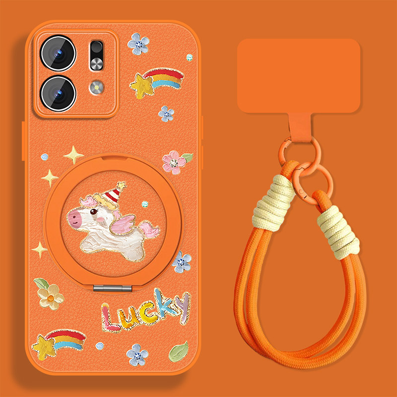 适用吉祥小马华为荣耀play9t手机壳女可爱honor7tpro新款新年play5t活力版10c小羊皮9全包nzones7pro套磁吸,3C数码配件,手机保护套/壳,淘宝优惠券,粉丝福利购,淘宝优惠卷