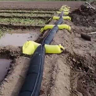 地EME水带多袖 带农用水 布布灌溉神器垄沟神器带布加厚水浇带水袖