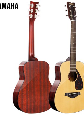 雅马哈吉他jr2/JR2S单板民谣APXT2电箱儿童初学者旅行便携34英寸