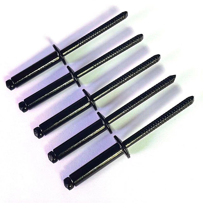 精合牌全不锈钢黑色拉铆钉M2.4M3.0M3.2M4.0M4.8M6.4全钢抽芯铆钉