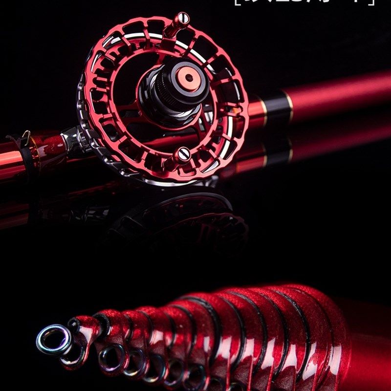 【限时75折】得渔斗鱼前打竿三定位谷麦竿新款逗钓超轻超