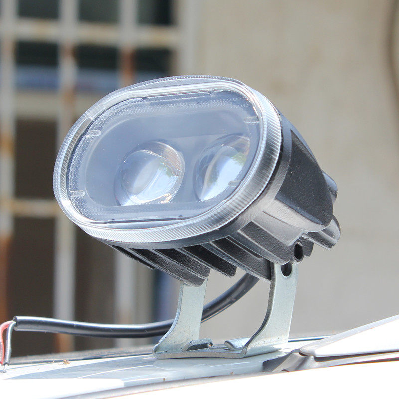 电动车LED灯12V摩托车超亮射灯LED改装防水鹰眼远光灯48V60V包邮,摩托车/装备/配件,摩托车车灯,淘宝优惠券,粉丝福利购,淘宝优惠卷