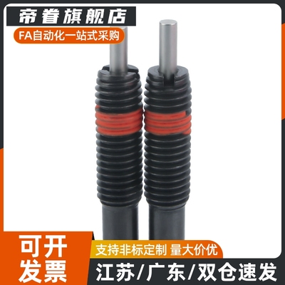 PJL3/4/5/6/8/10/12轻载弹簧柱塞 伸缩弹顶销 螺纹固定销ZAP11