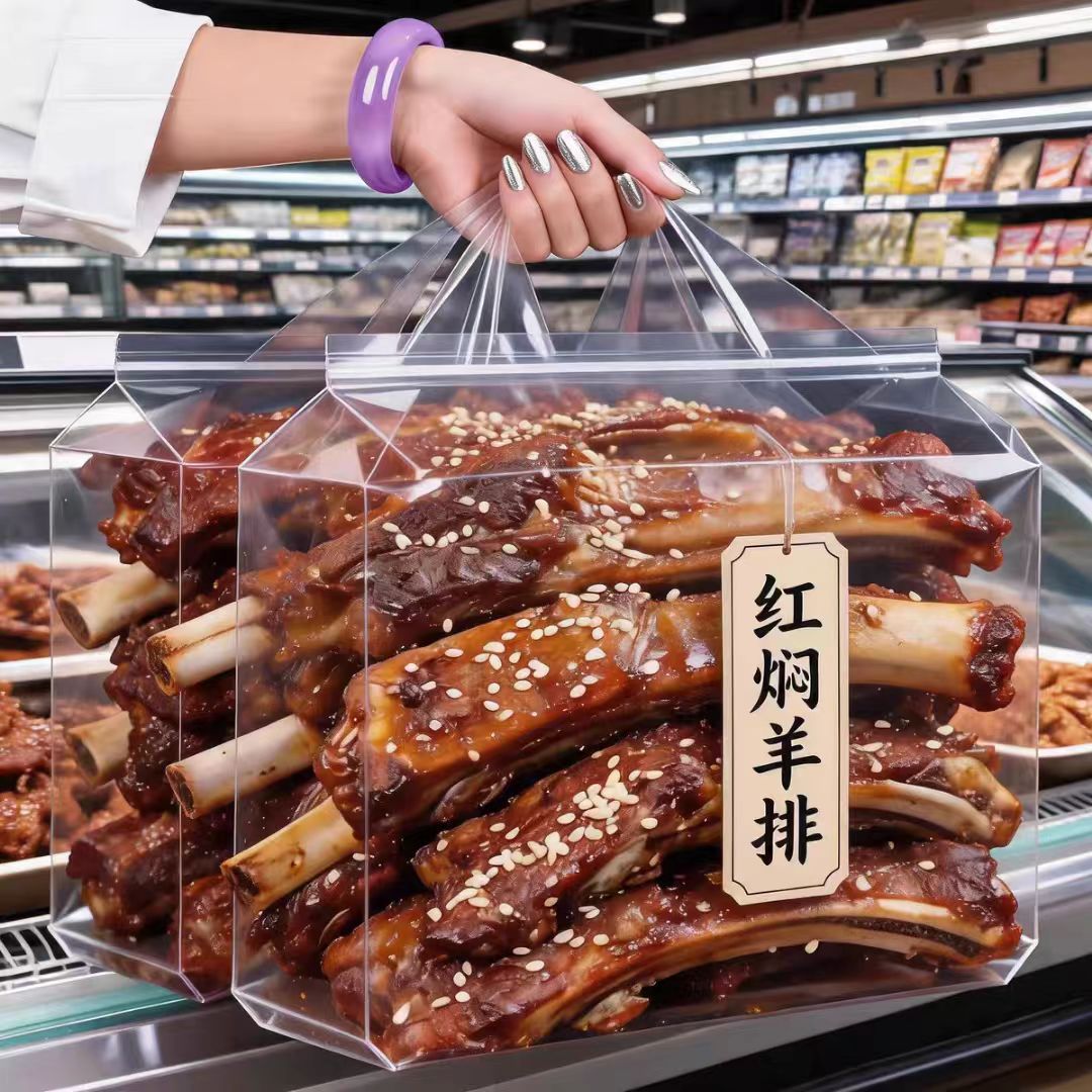 大促价】红焖羊排熟食加热即食手抓羊排手把肉五香羊排解馋下酒菜