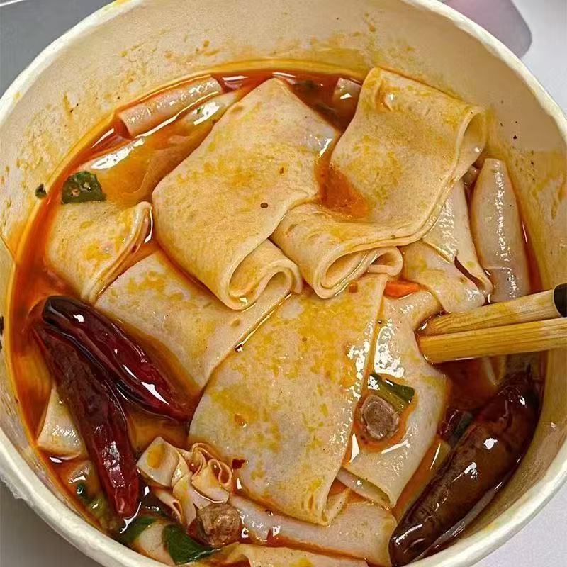 超低价】安徽太和板面一整箱桶装价速食网红冲泡宿舍麻辣宽面批发