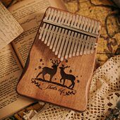 匠聆拇指琴卡林巴琴21音五指钢琴男女生儿童小学生初学者手指琴