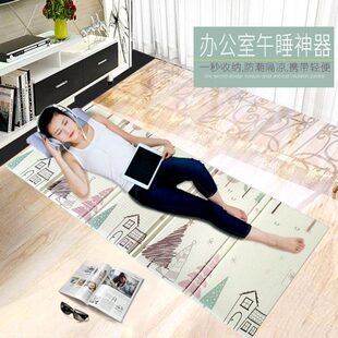 可折叠午睡垫 打地铺午休垫 学生地垫 防潮户外随身带座垫 瑜珈垫