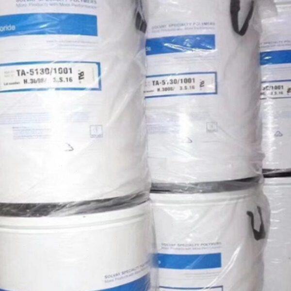 现货PVDF美国苏威6020超高粘度锂电池隔膜原材料聚偏氟乙烯粉末