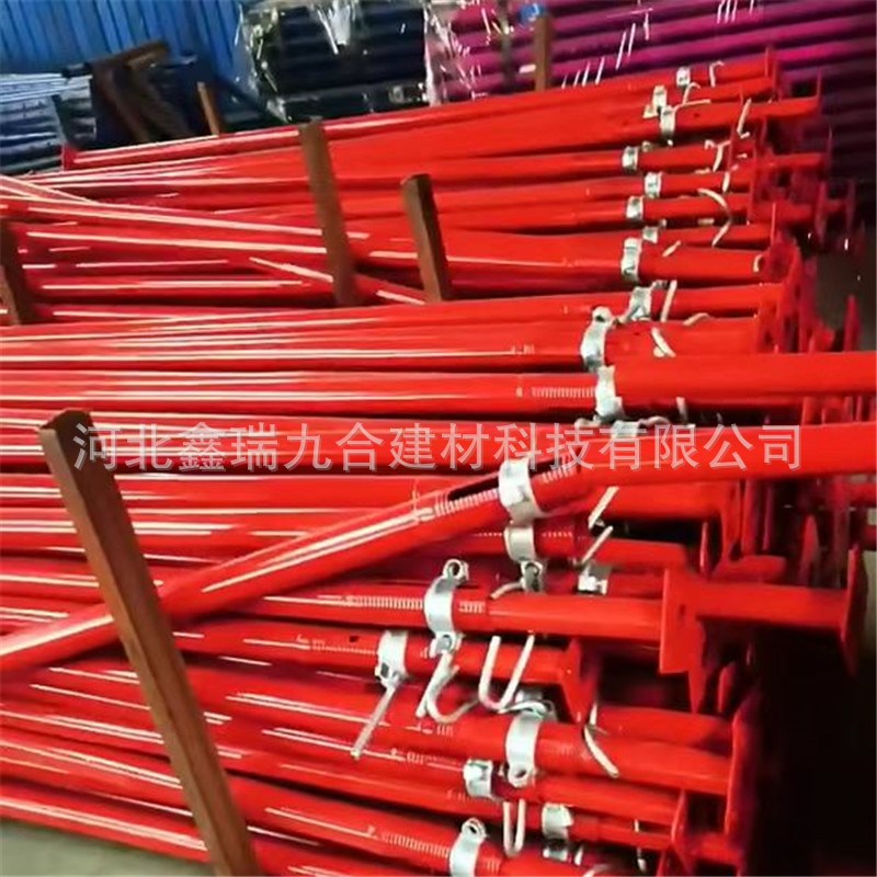 生产喷塑钢支撑建筑可调钢支柱镀锌杯式钢支撑 后浇带组合钢支撑