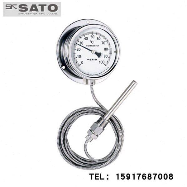 日本SATO佐藤3000-01 壁挂式远传温度计LB-100S（0-100℃）