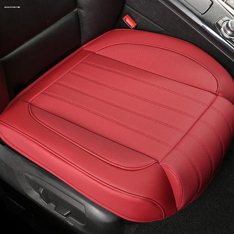 主副驾驶座套单片单个皮质无靠背三件套J四季通用汽车座椅坐垫全