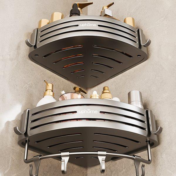 浴室置物架免打孔卫生间三角篮转角壁挂式洗手间厕所沐浴收纳架子,家庭/个人清洁工具,浴室角架/置物架,淘宝优惠券,粉丝福利购,淘宝优惠卷