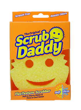 Scrub Daddy笑脸经典老爸魔力擦清洁百洁布厨房去污擦海绵洗碗布