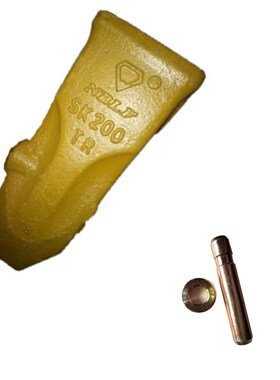 宁波神钢-8-10-11 SK200TR钻石斗齿座根销子高耐磨牙仔NBLF