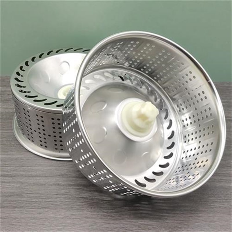 旋转拖把脱水篮不锈钢网筐甩水网拖布桶甩干沥水篮子配件维修包邮