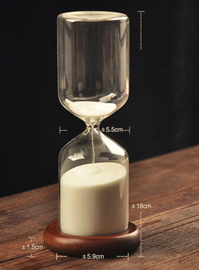 创意30分钟沙漏计时器摆件个性生日礼物时间计时沙漏刻字定制礼物