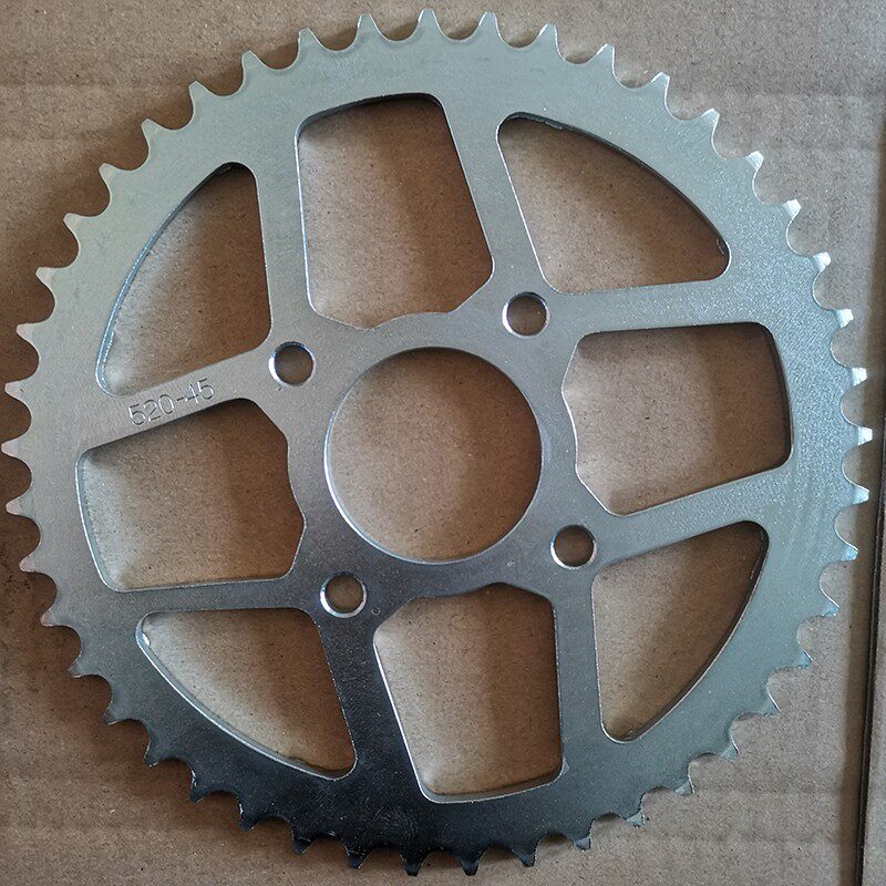 越野摩托车波速尔原厂猎豹幼师猎兔链轮链条终极猎豹911大小飞轮