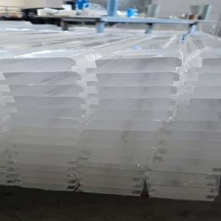 板光柱管加工压克力空心彩色磨砂方棒有机玻璃导圆棒棒透明实心