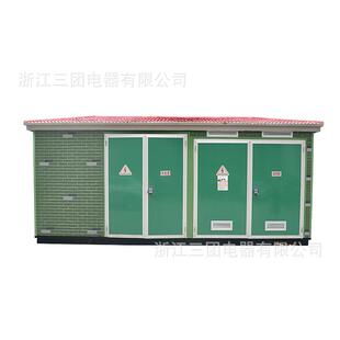 10-12KV欧式箱变欧式变电站400kva路灯箱变小区箱变质量保障三团