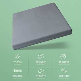 椰棕乳胶弹簧床垫多功能软硬适中床垫乳胶经济型棕垫-梦蓝床垫