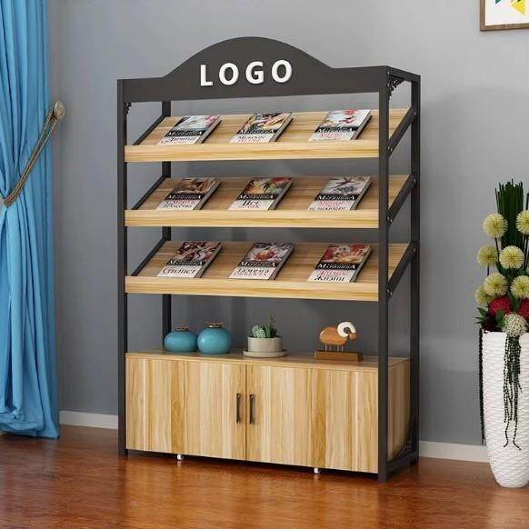 铁架艺报刊架书架资料志架书刊杂SSH志架杂展示书架期刊报架落地