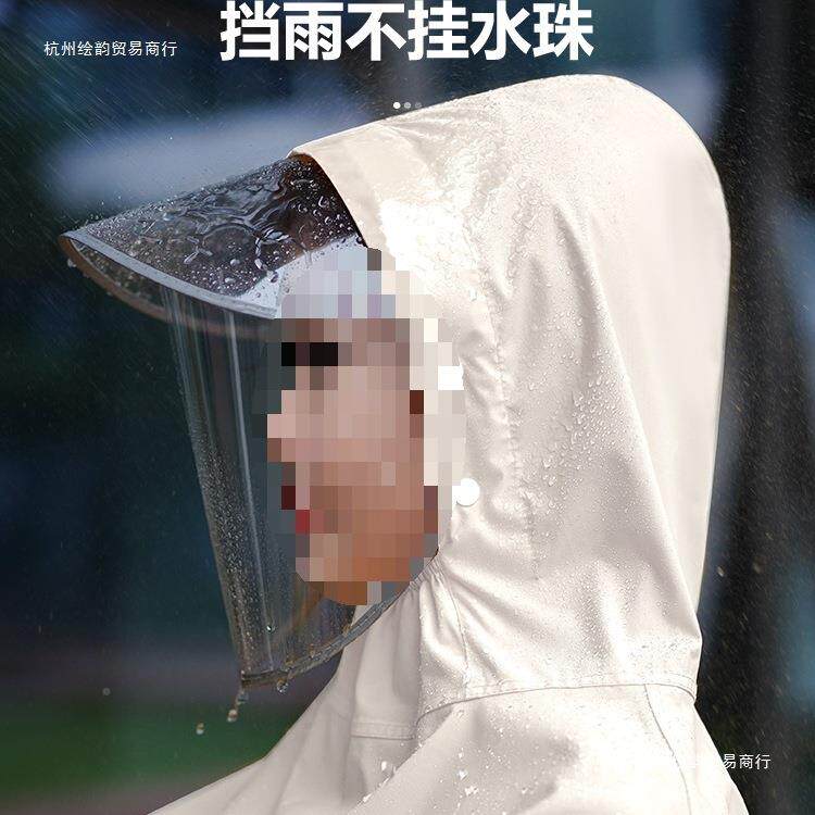 电动加车雨衣长全身厚防暴雨女款新款电瓶摩托车加大男双人雨97披