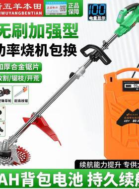 割电SWB草机新电动锂电功大功多率4款8v背负式锂池热销