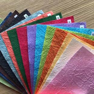 彩色手工皱纹纸花婚礼造型背98景和艺幼儿园纸手工褶皱纸纸卷边纸