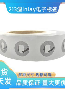 213湿inlay贴纸nfc电子标签ntag215芯片透明芯片nfc贴纸音乐墙