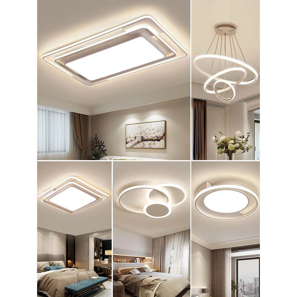 客厅灯简约现代卧室灯具套餐组合三室二厅大气家用led吸顶灯北欧