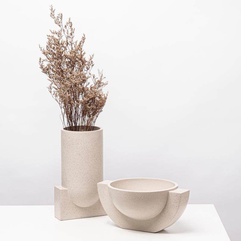 北欧几何创意树脂花瓶花器现代样板房售楼部客厅茶几桌面果盘饰品,农用物资,其他肥料,淘宝优惠券,粉丝福利购,淘宝优惠卷